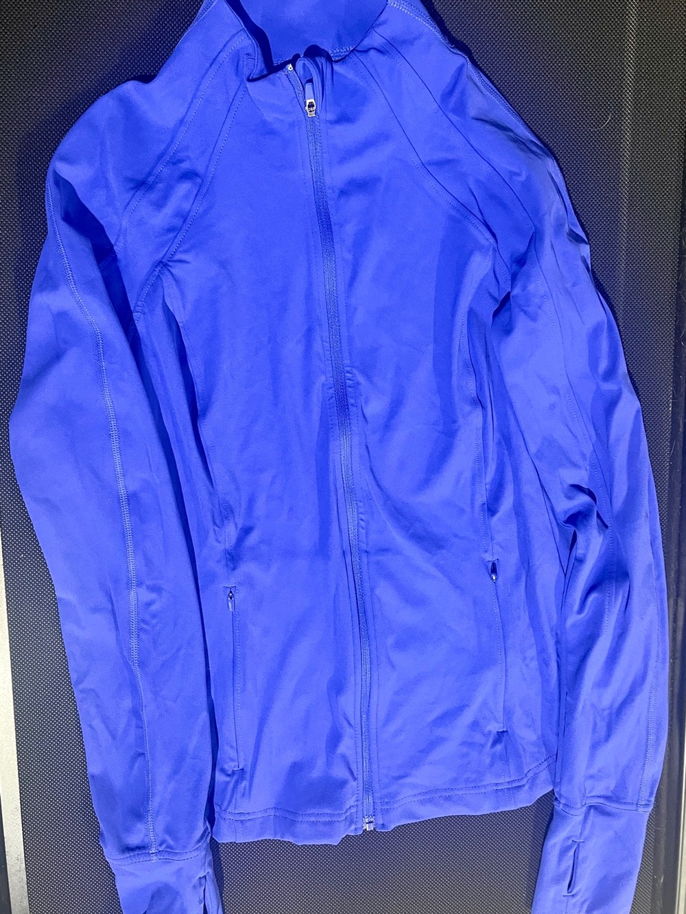 Avia Men's Zip-Up Performance Jacket in Bright Blue
